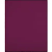 Prolenta Premium - Draps-housses Jersey 2 pcs Bordeaux 140x200 cm Coton