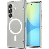 Spigen Coque Ultra Hybrid Pro MagFit pour Samsung Galaxy Z Fold 7 - Clear / White