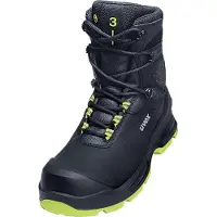 Uvex 3 Botte S3 68753 noir, jaune largeur 12 Taille 41 (S3, 41)