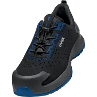 Uvex chaussures basses de sécurité 1 x-craft S1, noir/bleu noir/bleu 43