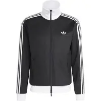 Adidas Veste de survêtement 'Classic' noir / blanc