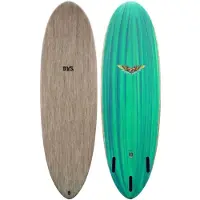 TSA Dvs Micro Flax 2+1 Fcsii 6´6 Surfboard Vert 198.12 cm