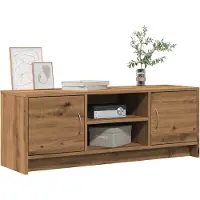 vidaXL Armoire TV Artisan-Chêne 102x30x37,5 cm Bois composite