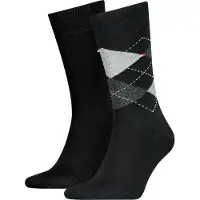 Tommy Hilfiger Chaussettes noir, A carreaux