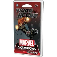 Asmodee Marvel Champions Viuda Negra Jeu de cartes Argent Argent One Size