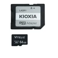 INF Carte Micro SD avec étui Le noir