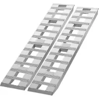Vevor Rampe de Chargement en Aluminium 2 PCs 183 x 38 cm