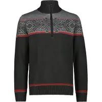 CMP 7h77511 Half Zip Sweater Noir 3XL Homme