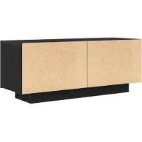 vidaXL Meubles TV, 100 x 35 x 40 cm, noir, imitation chêne, panneaux de particules