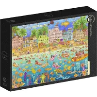 Grafika Puzzle Tropical Swim Party - 1000 pièces
