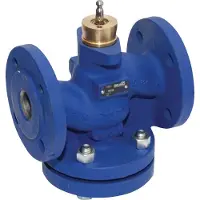 Belimo Vanne à Globe DN32 Bride 15mm Course Kvs16 24VAC/DC 35s 2-10V 1000N IP54 H632N/NVC24A-SR-TPC