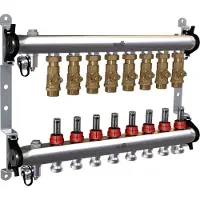 Belimo Manifold 8 X Vannes De Zone 24VAC/DC 75s 2/3-Point 1Nm IP40 Borne EM-ECQ-08F/CQ24A-T