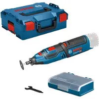 Bosch Outil rotatif sans fil GRO 10,8 V-LI, version Solo, L-BOXX 06019C5002