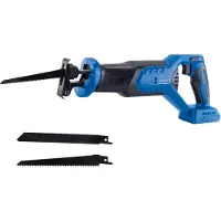 Scheppach Scie sabre sans fil BC-RS250-X | 0-3000 min-1 | longueur de course 28mm | LED | repose-pied extensible | 20V IXES | moteur brushless | 2 lames incluses