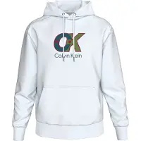 Calvin Klein Lv04ld240g Hoodie Blanc L Homme