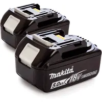 Makita BL1850B Duopack 18V Li-Ion Batterie - 5.0Ah (2pcs)