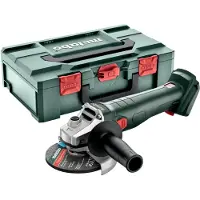 Metabo W 18 7-125 Meuleuse d'angle sans fil 125 mm 18V + Coffret MetaBOX - sans batterie, sans chargeur (602371840)