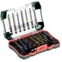 Metabo Sp 56-pieces Screwdriver Bit Set Argenté
