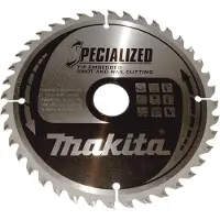 Makita B-33174 Specialized Lame De Scie Circulaire Pour Bois(noeud/clou) - 185 X 30 X 40D