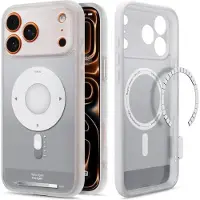 Spigen Coque Ultra Hybrid MagSafe pour Apple iPhone 17 Pro - Classic Silver