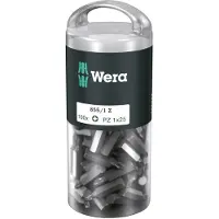 Wera Embout 1/4" DIN 3126 E6,3 PZ1 x 25 mm, lot de 100, | 4013288138484