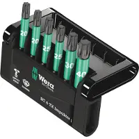 Wera Assortiment d'embouts Mini-Check Impaktor, 6 pièces, TORX