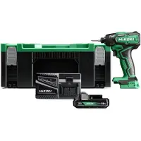 HiKOKI Visseuse à choc - 140Nm 18V 2Ah - (BSL1820M) Brushless - compacte - HitCase II