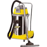 Ghibli AS 400 Aspirateur De Chantier Silencieux En Acier Inoxydable - 1 350 W - 35 L