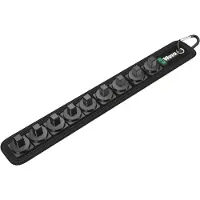 Wera Socket rail B - 3/8" - 9 Kopf/Köpfe - 45 cm - 120 mm - 84 g (05003981001)