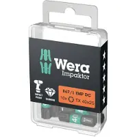 Wera Embouts 25 mm 1/4"