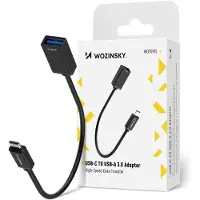 Wozinsky Adaptateur OTG WOTGY1S USB-C 3.0 (mâle) - USB-A 3.0 (femelle) - Noir