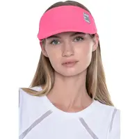 Lucky in Love Lucky Logo Stretch Visor Rose