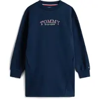 Tommy Hilfiger Robe enfant TOMMY PUFF FLOWER HWK DRESS LS filles - Marine - 14 ans