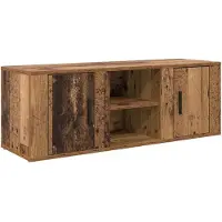 vidaXL Meubles TV, 100 x 31,5 x 35 cm, bois de récupération, panneaux de particules