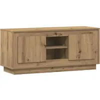 vidaXL Armoire TV Chêne Artisan 102 x 35 x 45 cm Bois composite