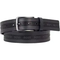 BOSS Vered Sz35 10226465 Belt Noir 90 cm Homme