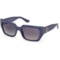 GUESS Gu00254 Woman Sunglasses Bleu Gradient Smoke/CAT3 Femme