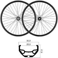 Mvtek 27.5/29´´ Disc Tubeless Mtb Wheel Set Noir 12 x 100/12 x 142 mm / Shimano/Sram HG