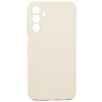 Connect Galaxy A14 4G / A14 5G Étui en silicone souple de qualité supérieure au toucher (Samsung Galaxy A14, Samsung Galaxy A14 5G), Coque pour téléphone portable, Blanc