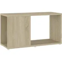 vidaXL Armoire TV Chêne Sonoma 60x24x32 cm Bois composite
