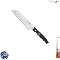 DeWalt Couteau Aspen Santoku Lame En Acier Inoxydable 17 Cm. Noir