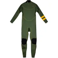 Hurley Advant 3/2 Mm Long Sleeve Back Zip Neoprene Suit Vert M Homme