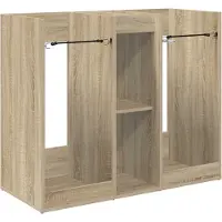 vidaXL Armoire de golf , chêne Sonoma uni, 102 x 45 x 85,5 cm