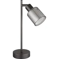 Globo Lampe de table de conception Villegas Bronze à fusil