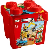LEGO Juniors - Boîte de construction du chantier - 10667