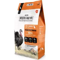 Wiejska zagroda Monoprotéine Dinde – Croquettes pour chiens S/M 6 kg