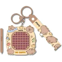 Total Juggling iTotal - Puzzle Keychain - CAPYBARA (XL3281), Multicolore