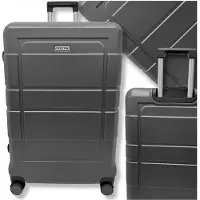 Omna | Valise sur roulettes NEVADA - 57x38x24 cm - 40L - Gris - Compacte, légère - Idéale pour les voyages courts et les bagages à main