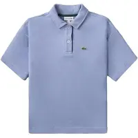 Lacoste Kids 447046 Short Sleeve Polo Bleu 16 Years Fille