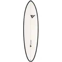 Victory Midlength Epoxy 6´8 Surfboard Argenté 203 cm